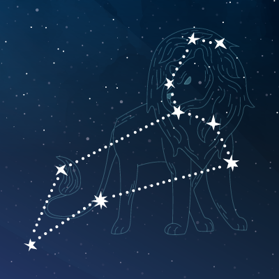 Das Sternzeichen Löwe
